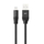 Kabllo Silicon Power, USB A / USB C / Lightning, 1 m, e zezë