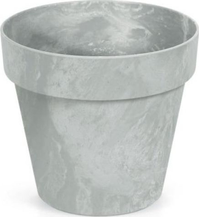 Саксија за цвеќе Conforama Cube Beton Effect, 7L, 25x25x22.1 cm, сива
