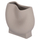 Dekor tavoline qeramike Glaze 26x14x25Hcm (HM4610.03), gri