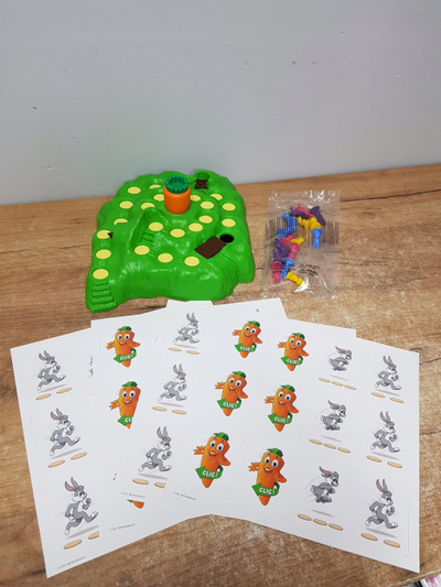 Loja tavoline Ravensburger Lotti Karotti 22343, për kalamaj 4+, 2 deri 4 lojtarë, shumëngjyrëshe