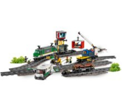 Set figurash LEGO City 60198 Freight Train