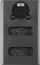Karikues dy-kanalësh Newell DL-USB-C, për bateri EN-EL23, me ekran, i zi