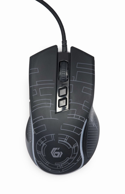 Maus gaming GEMBIRD, RGB, 3600 DPI, i zi