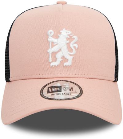 Kapele New Era 9FORTY E-Frame Trucker Chelsea FC Lion Crest, e rregullueshme, rozë pastel