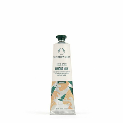 Zbutës për duar The Body Shop Almond Milk, 100 ml