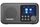 Radio portative Denver DR8BK, DAB FM, Bluetooth, ekran 2.4", e zezë
