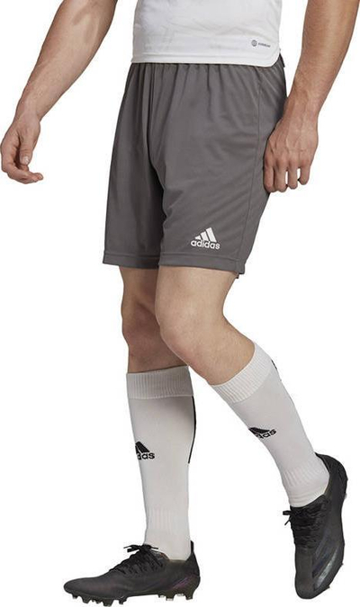 Pantallona të shkurtra adidas Entrada 22 M H57505, Aeroready, poliester i riciklu, gri