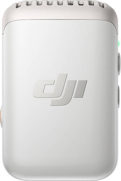 Mikrofon pa tela DJI Mic 2 1TX, Bluetooth, regjistron 14 orë, i bardhë Pearl