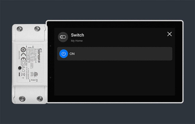 Интелигентен панел Sonoff NSPanel Pro 120, 4.7\", WiFi Bluetooth ZigBee Matter, бел