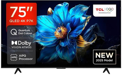 Televizor TCL 75P7K, 75", 4K Ultra HD, i zi