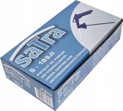 Pistole me ajër SaTra S-189JI, për shtresë antikorrozioni, me ajër të kompresuar, blu