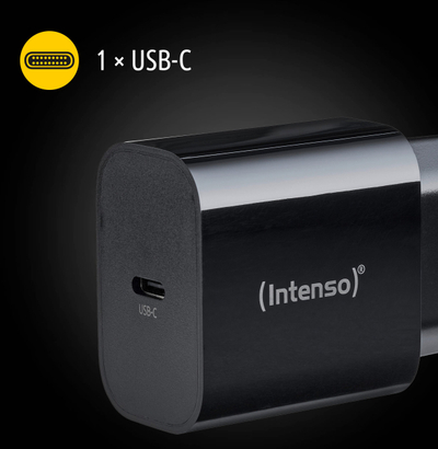 Karikues USB Intenso W20C, 20W, dalje USB C, i zi