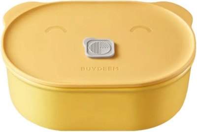 Kuti dreke qeramike Buydeem CT3007-MY, 500 ml, mban deri 230°C, e verdhë