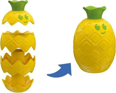 Lodër puzzle fruta Baby Clementoni Fun Fruit, edukative, plastik, shumëngjyrëshe
