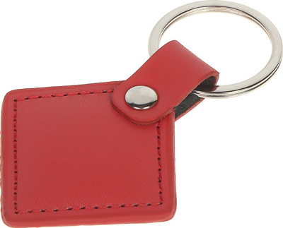 Keyfob RFID ATLO 564B/RD, Unique EM 125kHz, lëkurë, i kuq