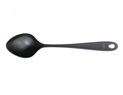 Кујнска лажица Fiskars Essential 1079057, со остра врвка, 29.5cm, црна