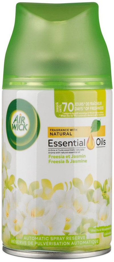 Дополнување освежувач на воздух Air Wick Freshmatic Freesia & Jasmine, 250ml