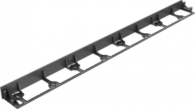 Bordurë kopshti UNIBORD Straight Edging, 18m, 4.5cm, e zezë