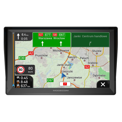 Navigim GPS Modecom FreeWAY CX 9.3 PLUS, 9", iGO Truck, gri