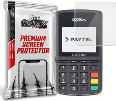 Folie mbrojtëse anti-fingerprint për Ingenico Link 2500, matte, që s’kapet lehtë nga gërvishtjet, transparente