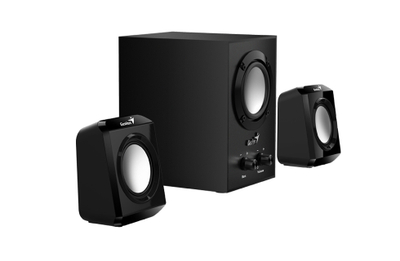 Компјутерски звучници Genius SW 2.1 300, 10W, 2.1 со сабвуфер, црни