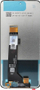 Ekran LCD FixCell për Motorola G13 G23, OEM, pa kornizë, i zi