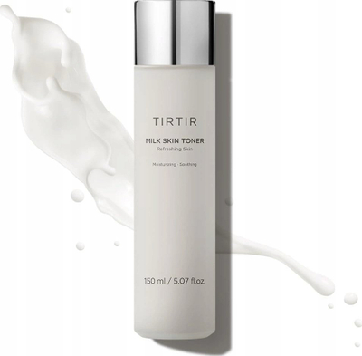 Тоник за лице TIRTIR Milk Skin Toner, хидратантен, за кожа со сјај