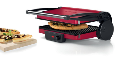 Grill elektrik Bosch TCG4104, 2000W, pllaka jo ngjitëse, i argjendtë