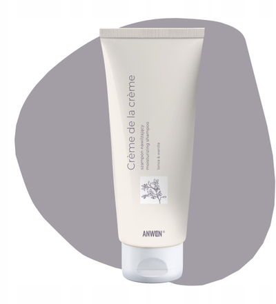 Shampo flokësh Anwen Creme De La Creme, hidratuese, 200ml, e bardhë