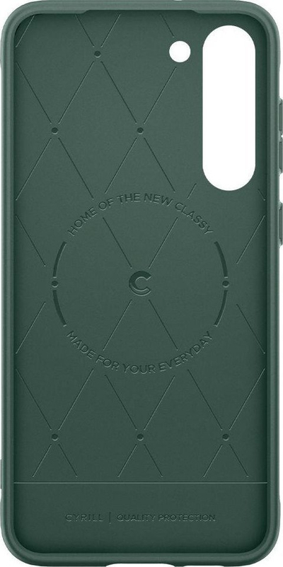 Kabllo telefoni Spigen Cyrill Ultra Color për Galaxy S23 Plus, TPU i butë, mbrojtje e hollë, jeshile kale