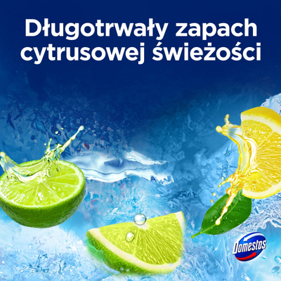 Bllok tualeti Domestos Trio Power 5 LIME, set 3x50g, aromë lime