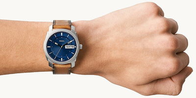 Orë për meshkuj Fossil FS5920, e kafe/kaltër