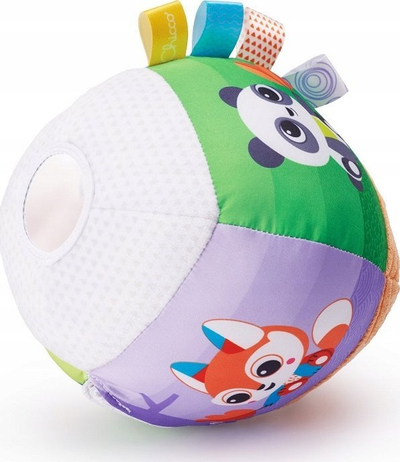Top muzikor për kalamaj Chicco Musical Ball, me tinguj, shumëngjyrësh