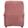 Kolltuk relaksues velvet mekanizëm 80×95×103 cm (HM0122.12), rozë
