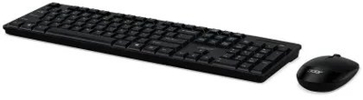 Set tastierë dhe maus wireless Acer AAK400 USI, USB, me tast Copilot, ngjyrë e zezë