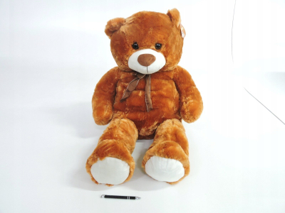 Arush pelushi MADE Teddy Bear, 100 cm, me fjongo, bezhë