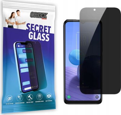 Xham privatësie Grizz për TCL 408, SecretGlass, mbrojtës ekrani, transparent