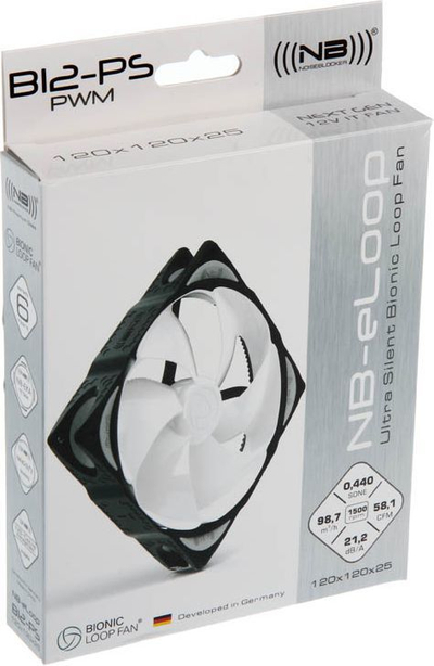 Ладилник Noiseblocker NB-eLoop B12-PS (ITR-B12-PS), 120 мм