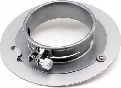Pllakë adapteri Manfrotto Ezybox Pro Speedring Plate LL LS2354N, për Profoto, metal, gri