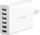 Karikues USB BlitzWolf BW-S15, 6x USB A, 60W, i bardhë