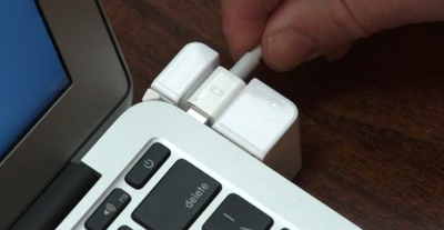 Dok sigurie LandingZone 2.0 Lite për MacBook Air 11" A1465, 2x USB, Security Slot, i bardhë