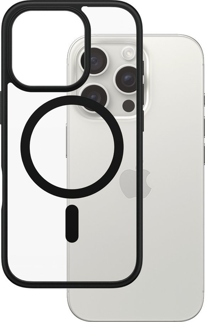 Mbulesë telefoni PanzerGlass HardCase MagSafe për iPhone 16 Pro, transparente