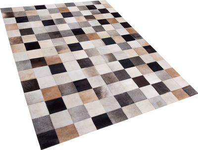 Tapet Beliani SOKE, 160x230 cm, lëkurë natyrale, shumëngjyrësh