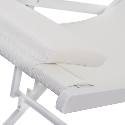 Karrige lounge Kea 59.5×102.5×94 cm (HM5076.04), bardhë