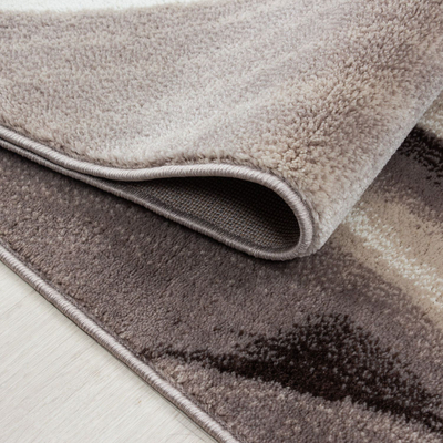 Tapet Ayyildiz Carpets Parma 9310, 9 mm, për dhomë ndenje, gri bezhë
