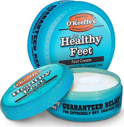 Krem këmbësh O'Keeffe's Healthy Feet, 91 g, kavanoz