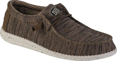 Këpucë burra Hey Dude Wally Sox M 40019-255, casual, kafe