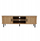 Kabinet TV Edaxo SCAVA, 140 x 40 x 46 cm, front i rifrugur, dru natyral