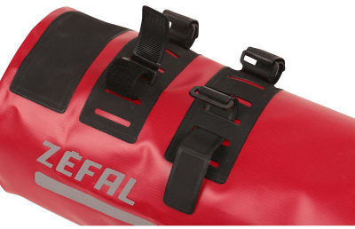 Çantë përpara biçiklete Zefal Z Adventure Aero F8, 8L, që s’e merr uji, e kuqe