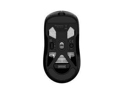 Maus gaming Genesis Zircon 660 Pro, pa kabllo dhe me kabllo, optik, i zi